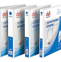 三面插袋文件夹